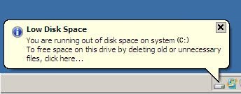 [Free]Fix Low Disk Space Warning Windows 10